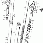CL175K3 Cl175 front fork