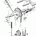CB175K3 Распредвал и клапана