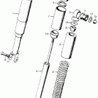 CA175K3 Ca175 rear shock absorber