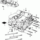CL70K2 Crankcase @ oil pump