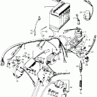 CB175K3 Cb / cl175 wire harness @ battery