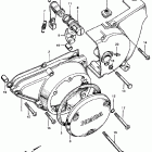 CL450 Крышка картера левая