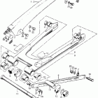 CB175K3 Cb / cl175 chain case @ swingarm