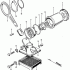 CL450 Oil pump @ oil filter