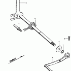 CL450 Shift spindle @ change pedal