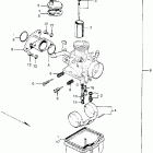 CB175K3 Cb / cl175 left carburetor