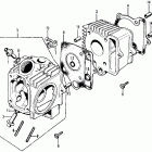 CL70K2 Цилиндр и головка цилиндра