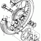 CL450 Заднее колесо