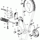 CB750K Цепь,натяжитель