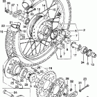 CB750K Rear wheel - driven sprocket