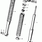 CL70 Rear shock absorber ko
