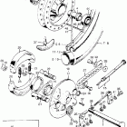 CB175K3 Cb / cl175 front wheel