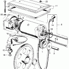 CB750K Стартер электрический