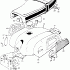 CA175K3 Ca175 fuel tank @ seat