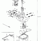 CB175K3 Cb / cl175 right carburetor