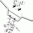 CL450 Руль и панель переднего номера