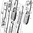 CL450 Передняя вилка