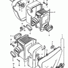 CL450 Air cleaner case