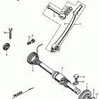 CL450 Кик стартер