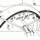 CB750K Переднее крыло
