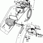 CL70K2 Taillight @ rear fender k0-k2