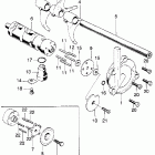 CB750K Gearshift fork - drum