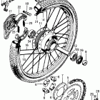CL70K2 Заднее колесо