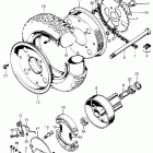 Z50A Заднее колесо