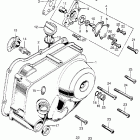Z50A Oil pump @ crankcase cover