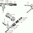 CL70K2 Распредвал и клапана