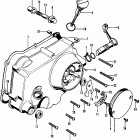 CL70K2 Крышка картера правая