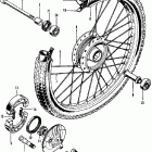 CL70K2 Переднее колесо