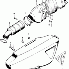 SL90 Air cleaner @ side cover