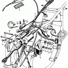 CL450 Wire harness @ ignition coil @ switch