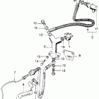 CB750K Передние тормозные трубки