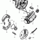 CA175 Ca175 front wheel