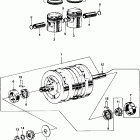 SS125A Коленвал и поршни