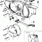CL175 Clutch adjuster @ left crankcase cover