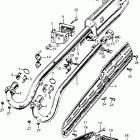 CL175 Cl175 muffler @ pillion step