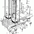 CB450K2 Upper crankcase