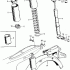CA175 Ca175 rear shock absorber