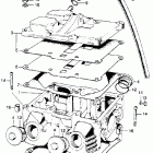 CL350 Cylinder head cover @ cam case