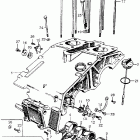 CL175 Upper crankcase @ shift drum