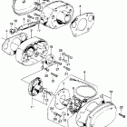 CL350 Cylinder head side cover  @ spark advancer @ point...