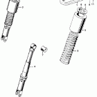 CL350 Задний амортизатор