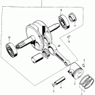 CL90 Коленвал и поршни