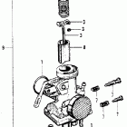 CL90 Carburetor iii (keihin) cl90