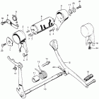 CL90 Вал и вилки  коробки передач