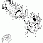 CL90 Цилиндр и головка цилиндра