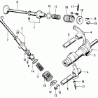 CL90 Распредвал и клапана